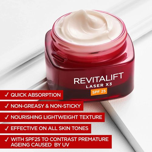 L'Oreal Revitalift Laser Renew Anti-Ageing Firming Day Cream SPF 25 50ml