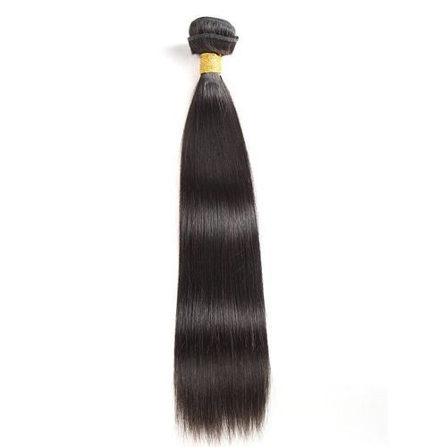 Human Hair Grade 10 A Straight Weave - Natural Black