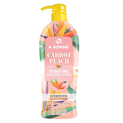 A Bonne Abonne Carrot & Peach Perfume Whitening Lotion 500ml
