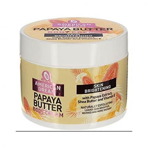 American Dream Papaya Butter Body Cream with Papaya Extract, Shea Butter & Vitamin E 500ml