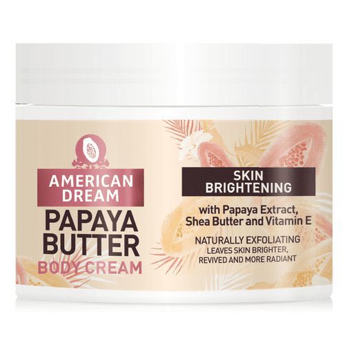 American Dream Papaya Butter Body Cream with Papaya Extract, Shea Butter & Vitamin E 500ml