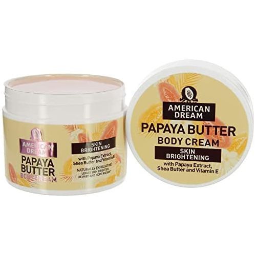 American Dream Papaya Butter Body Cream with Papaya Extract, Shea Butter & Vitamin E 500ml