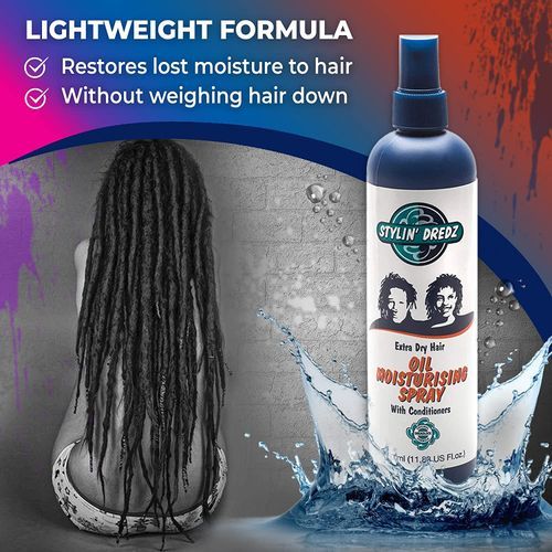 Stylin' Dredz Dread spray, Natural Hair Conditioning Spray - 350ml