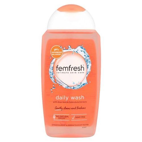 Fem Fresh Femfresh Intimate Wash, pH Balanced Feminine Wash with Gentle Aloe Vera, 250ml