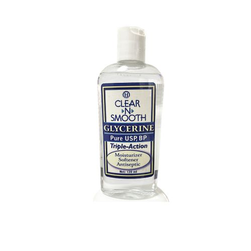 Clear N Smooth Pure Glycerin Oil 120Ml-White