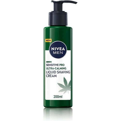 NIVEA Men Sensitive Pro Ultra Calming Liquid Shaving Cream, 200ml