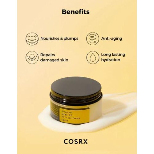 Cosrx Advanced Snail 92 All in One Cream, 100g