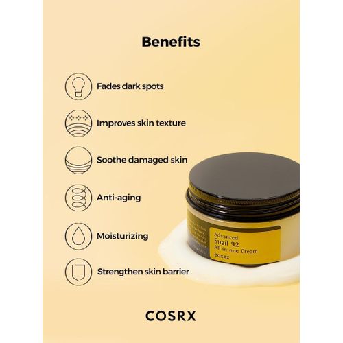 Cosrx Advanced Snail 92 All in One Cream, 100g