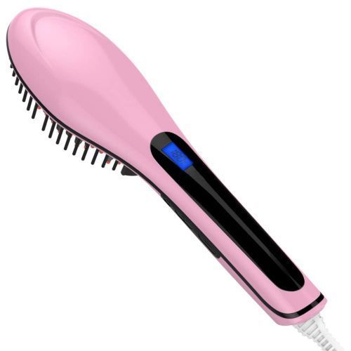 Electric Hair Straightener - Pink