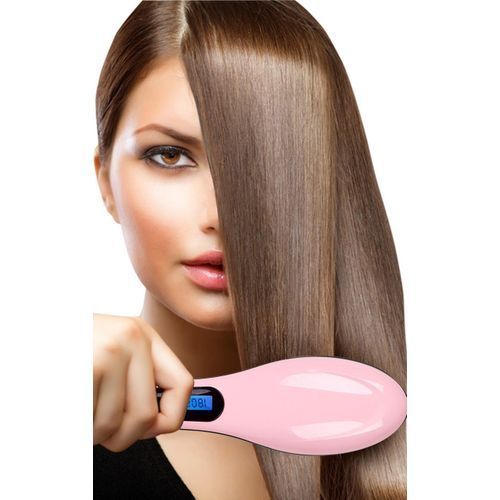 Electric Hair Straightener - Pink
