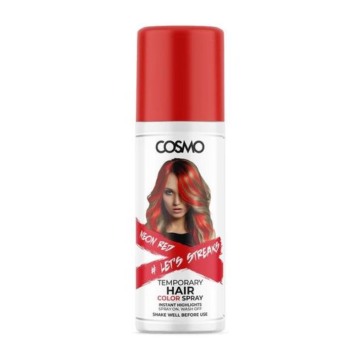 Cosmo Red Temporary Hair Colour Spray-100Ml