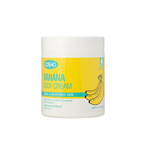 Cosmo Banana Body Cream 500Ml-White