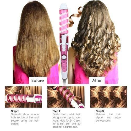 Nova Electric Professional Hair Curler - Multicolor