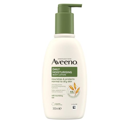 Aveeno Daily Moisturizing Body Lotion 300ml-White
