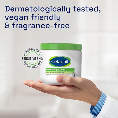 Cetaphil Body Cream – For Dry And Sensitive Skin (UK), 450g