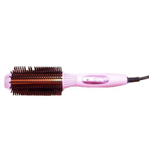 2 In 1 Hair Curling And Straightening Electric Comb - White