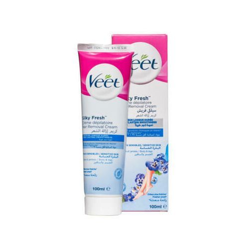 Veet Hair Removal Cream Silk & Fresh, 100ml