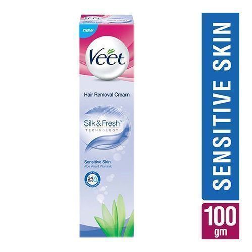 Veet Hair Removal Cream Silk & Fresh, 100ml
