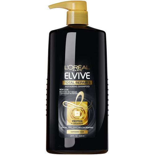 L'Oreal Elvive Total Repair Shampoo for Strong, Shiny Healthy Renewed Hair 28 oz