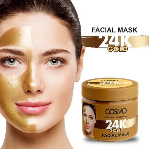 Cosmo 24K Gold Facial Mask 200G-Gold