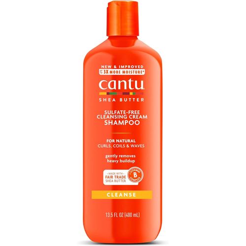Cantu Sulfate Free Cleansing Cream Shampoo 400Ml-Orange