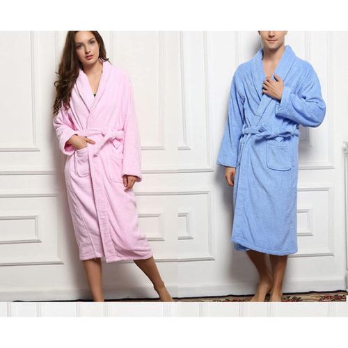 Unisex Bathrobes White