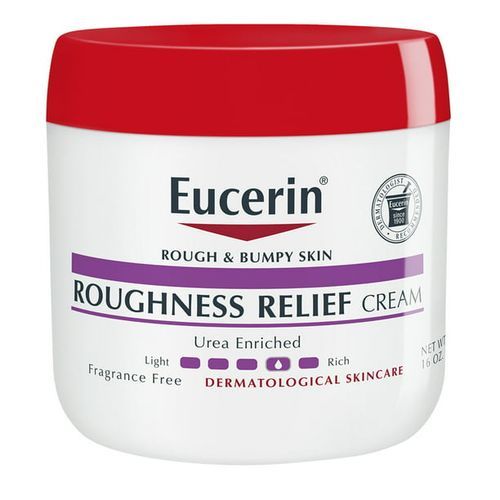 Eucerin Roughness Relief Cream, Fragrance Fragrance Free Body Cream-454g