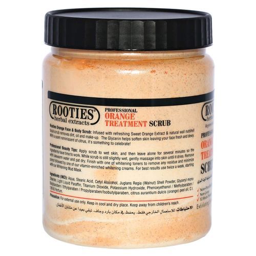 Rooties Orange Treatment Face & Body Scrub 1000ml