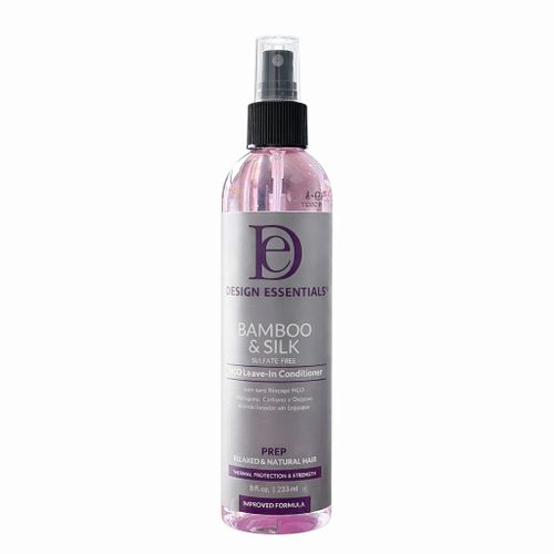 Design Essentials Bamboo And Silk Hco Leave-In Conditioner 237Ml-Purple