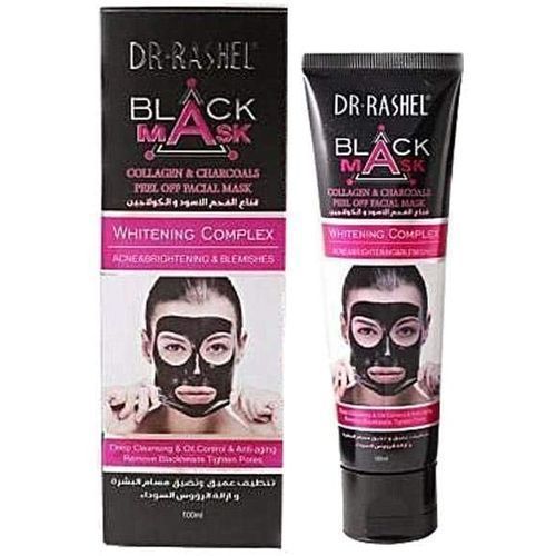 Dr. Rashel Black Mask Collagen & Charcoal Peel Off Mask Complexion 100ml