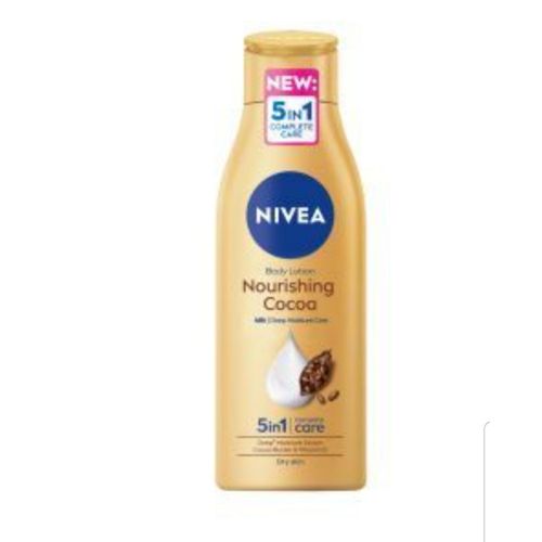 NIVEA 5 In 1 Complete Care Nourishing Cocoa Body Lotion With Cocoa Butter & Vitamin E &ndash; 200ML