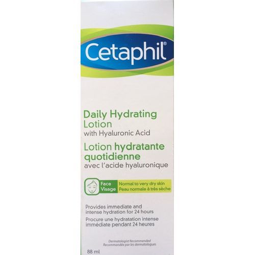 Cetaphil Daily Hydrating Lotion With Hyaluronic Acid-88ml