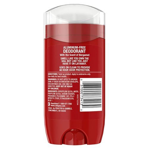 Old Spice Red Collection Captain Scent Deodorant For Men, 3oz.