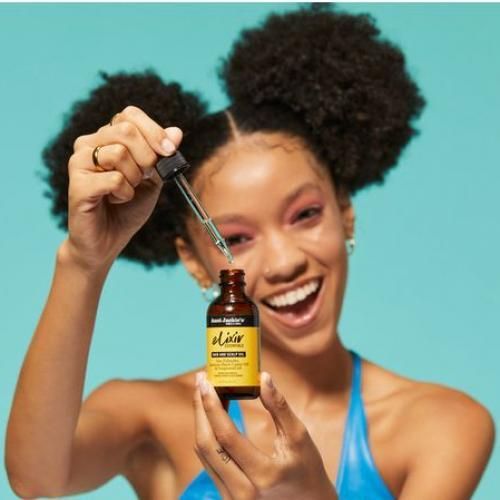 Aunt Jackie'S Elixir Essentials Saw Palmetto, Jamaican Black Castor Oil & Grapeseed Hair & Scalp Oil 59ml