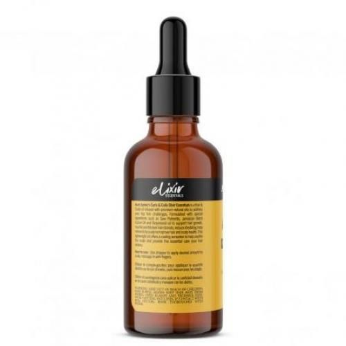 Aunt Jackie'S Elixir Essentials Saw Palmetto, Jamaican Black Castor Oil & Grapeseed Hair & Scalp Oil 59ml