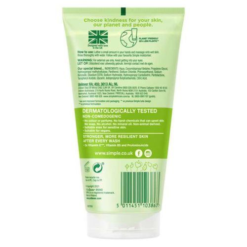 Simple Refreshing Facial Wash Gel - 150ml