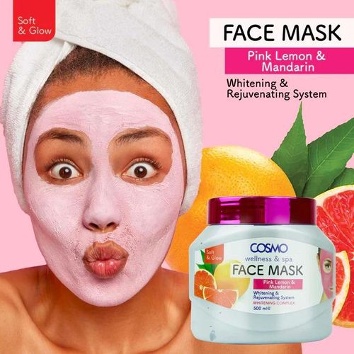 Cosmo Pink Lemon & Mandarin Face Mask-500Ml