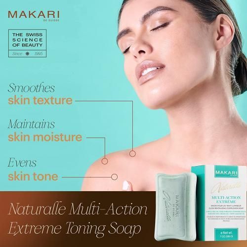 Makari Multi-Action Extreme Toning Soap,Expires after 12months of opening-200g