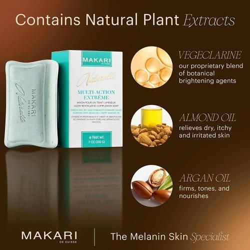 Makari Multi-Action Extreme Toning Soap,Expires after 12months of opening-200g