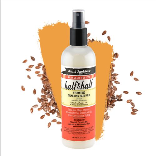 Aunt Jackie'S Flaxseed Recipes Half & Half Hydrating Silkening Hair Milk 355ml