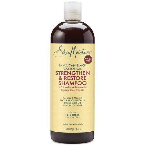 Shea Moisture Jamaican Black Castor Oil, Strengthen & Restore Shampoo, 586ml