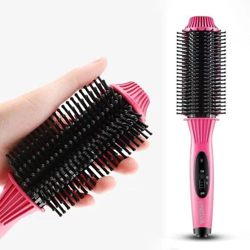 Professional Electric Hair Straightener Hand-held Portable Brush Hair Straightener Healthy Comb