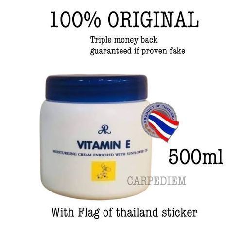 Ar Vitamin E Cream With Sunflower Oil 200g
