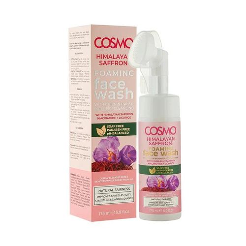 Cosmo Himalayan Saffron Foaming Face Wash-175Ml