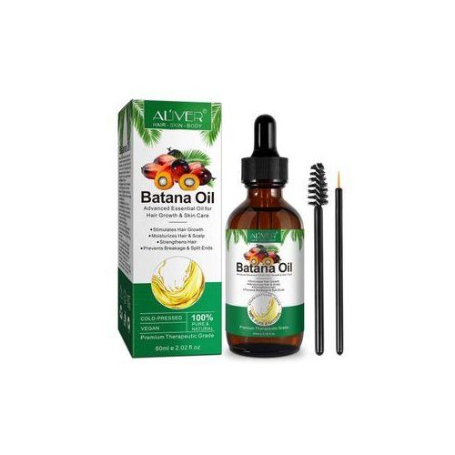 Pure & Natural Batana Oil For Healthier Thicker Fuller Hair,Repairs Damaged Hair & Skin For Men & Women 60mls