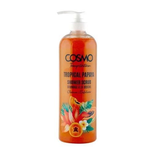 Cosmo TEMPTATION TROPICAL PAPAYA SHOWER SCRUB &ndash; 1000ML