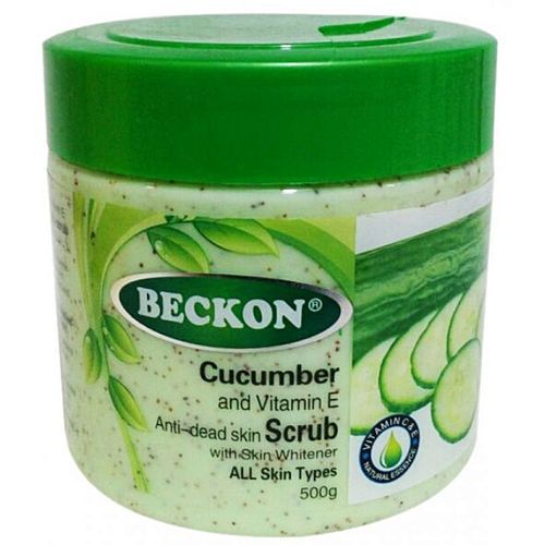 Beckon Cucumber With Vitamin E Scrub 500g