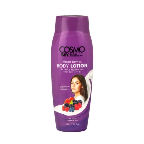 Cosmo Mixed Berries Body Lotion ( BBY Series) 400Ml-Purple