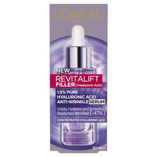 L'Oreal Hyaluronic Acid Serum, 1.5% Pure Concentrated Hyaluronic Acid,30ml