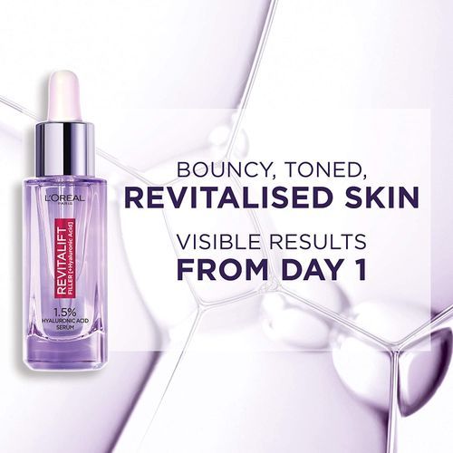 L'Oreal Hyaluronic Acid Serum, 1.5% Pure Concentrated Hyaluronic Acid,30ml